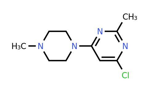 1017782-75-0 | 4-Chloro-2-methyl-6-(4-methylpiperazin-1-yl)pyrimidine