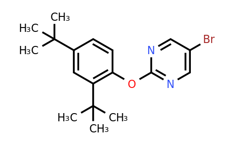 1017788-99-6 | 5-Bromo-2-(2,4-di-tert-Butylphenoxy)pyrimidine
