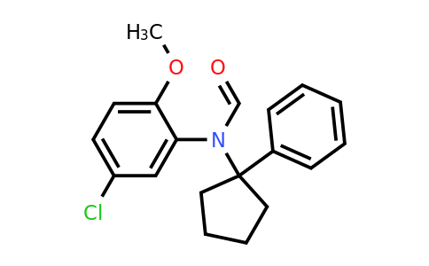 1018060-65-5 | N-(5-chloro-2-methoxyphenyl)-N-(1-phenylcyclopentyl)formamide