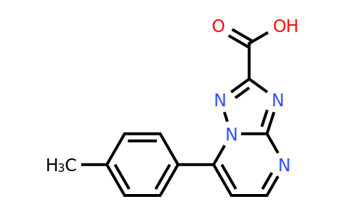 1018125-61-5 | 7-(P-tolyl)-[1,2,4]triazolo[1,5-a]pyrimidine-2-carboxylic acid