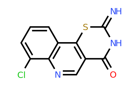 1018135-22-2 | 7-Chloro-2-imino-2,3-dihydro-4H-[1,3]thiazino[5,6-c]quinolin-4-one