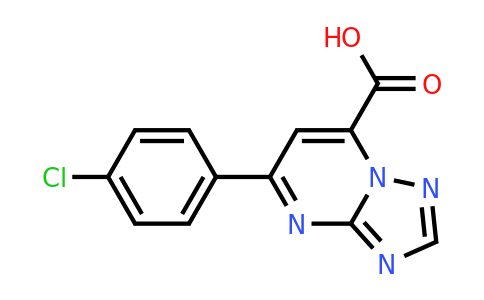 1018143-17-3 | 5-(4-Chlorophenyl)-[1,2,4]triazolo[1,5-a]pyrimidine-7-carboxylic acid