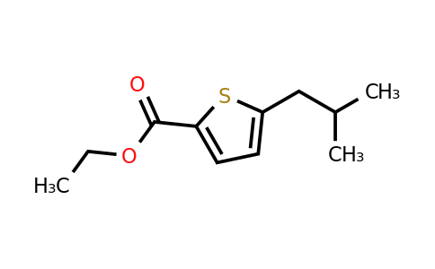 1018163-48-8 | Ethyl 5-isobutylthiophene-2-carboxylate