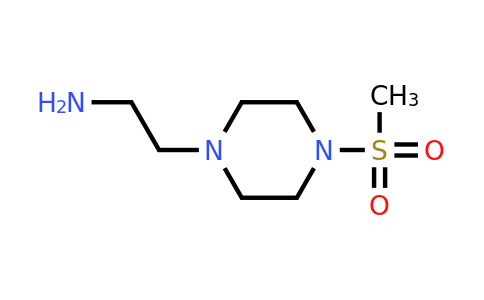 2-(4-Methanesulfonylpiperazin-1-yl)ethan-1-amine