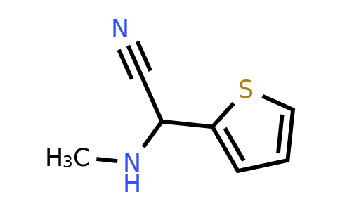1018530-10-3 | 2-(Methylamino)-2-(thiophen-2-yl)acetonitrile