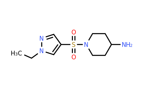 1019006-27-9 | 1-[(1-ethyl-1h-pyrazol-4-yl)sulfonyl]piperidin-4-amine
