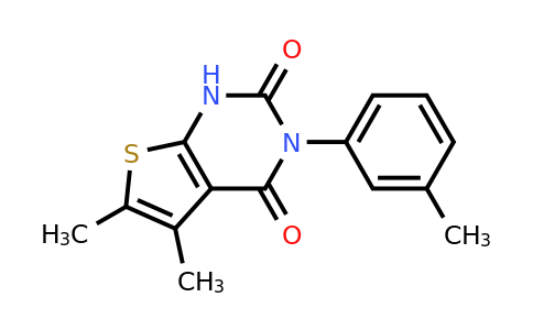 1019008-75-3 | 5,6-Dimethyl-3-(m-tolyl)thieno[2,3-d]pyrimidine-2,4(1H,3H)-dione