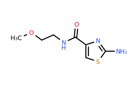 1019108-39-4 | 2-Amino-N-(2-methoxyethyl)-1,3-thiazole-4-carboxamide