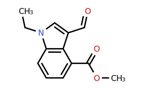 1019111-45-5 | Methyl 1-ethyl-3-formyl-1H-indole-4-carboxylate