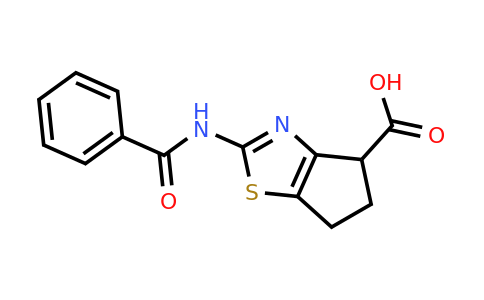 1019117-26-0 | 2-(Benzoylamino)-5,6-dihydro-4H-cyclopenta[d][1,3]thiazole-4-carboxylic acid