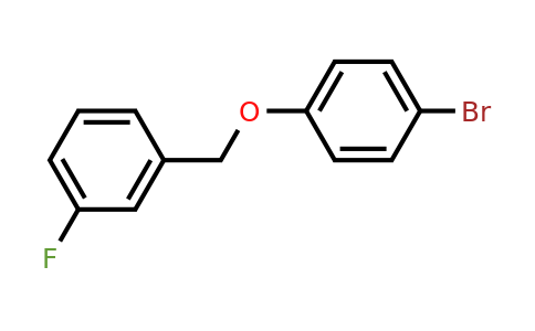 1-[(4-Bromophenoxy)methyl]-3-fluorobenzene