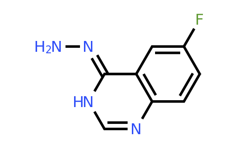 1019166-35-8 | 6-Fluoro-4-hydrazono-3,4-dihydroquinazoline