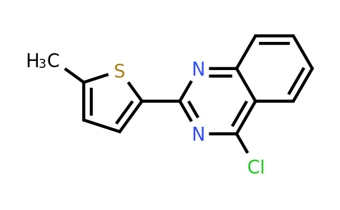 1019325-36-0 | 4-Chloro-2-(5-methylthiophen-2-yl)quinazoline
