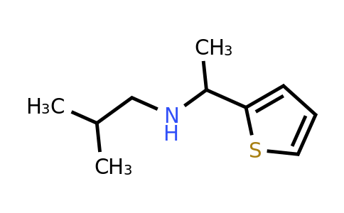1019480-92-2 | 2-Methyl-N-(1-(thiophen-2-yl)ethyl)propan-1-amine