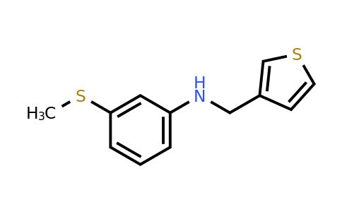 1019484-55-9 | 3-(Methylthio)-N-(thiophen-3-ylmethyl)aniline