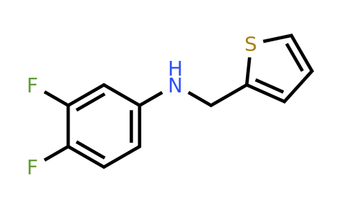 1019494-57-5 | 3,4-Difluoro-N-(thiophen-2-ylmethyl)aniline