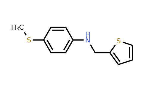 1019512-39-0 | 4-(Methylthio)-N-(thiophen-2-ylmethyl)aniline