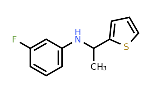 1019517-95-3 | 3-Fluoro-N-(1-(thiophen-2-yl)ethyl)aniline