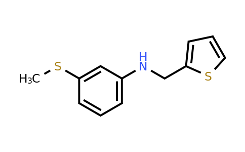1019536-54-9 | 3-(Methylthio)-N-(thiophen-2-ylmethyl)aniline