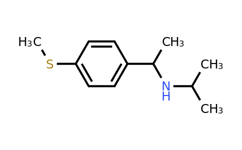 n-(1-(4-(Methylthio)phenyl)ethyl)propan-2-amine