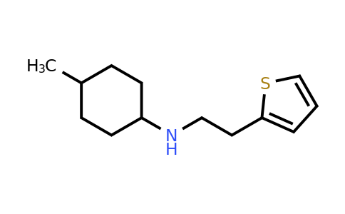 1019556-53-6 | 4-Methyl-N-(2-(thiophen-2-yl)ethyl)cyclohexan-1-amine