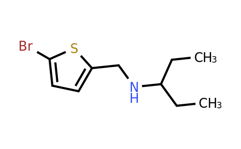 1019559-37-5 | n-((5-Bromothiophen-2-yl)methyl)pentan-3-amine