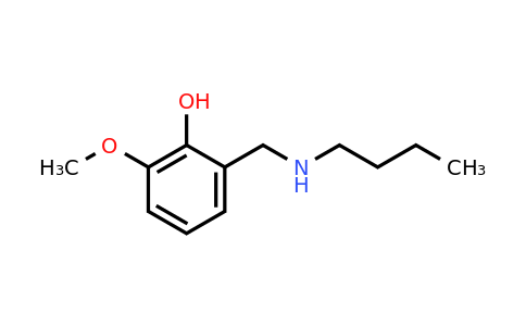 2-((Butylamino)methyl)-6-methoxyphenol