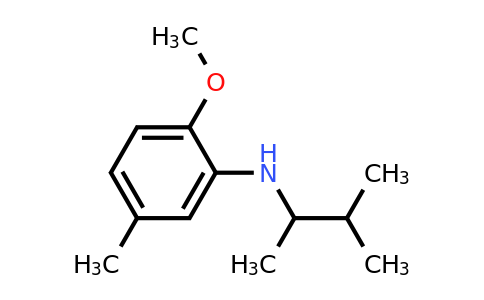 2-Methoxy-5-methyl-N-(3-methylbutan-2-yl)aniline