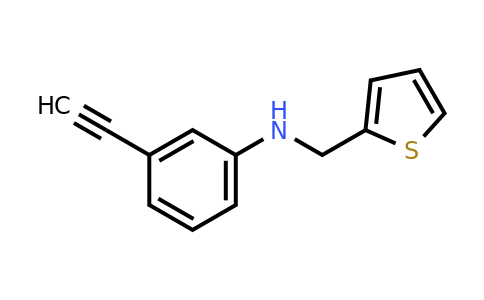 1019586-19-6 | 3-Ethynyl-N-(thiophen-2-ylmethyl)aniline