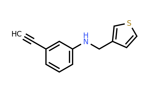 1019586-25-4 | 3-Ethynyl-N-(thiophen-3-ylmethyl)aniline