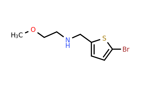 1019599-26-8 | n-((5-Bromothiophen-2-yl)methyl)-2-methoxyethan-1-amine