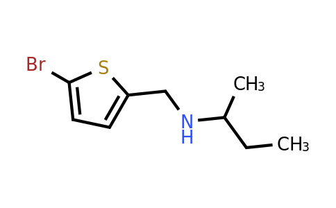 1019600-42-0 | n-((5-Bromothiophen-2-yl)methyl)butan-2-amine
