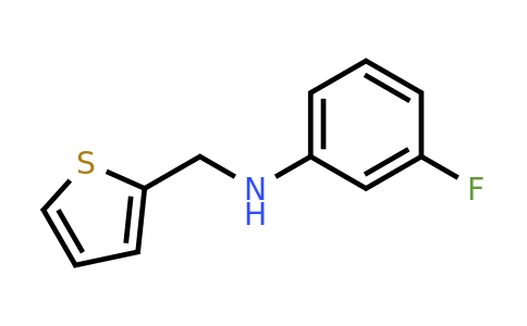 1019613-26-3 | 3-Fluoro-N-(thiophen-2-ylmethyl)aniline