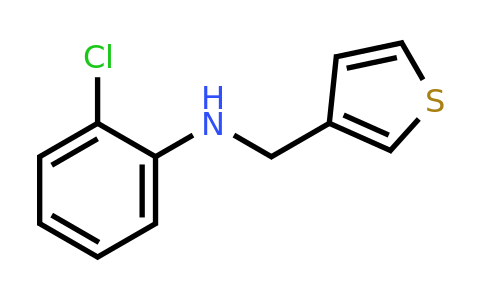 1019624-14-6 | 2-Chloro-N-(thiophen-3-ylmethyl)aniline