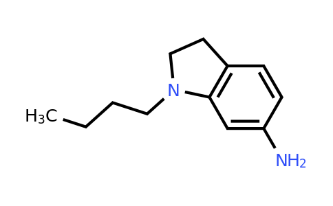 1019630-54-6 | 1-Butyl-2,3-dihydro-1h-indol-6-amine