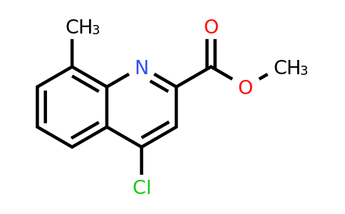 1020101-33-0 | Methyl 4-chloro-8-methylquinoline-2-carboxylate
