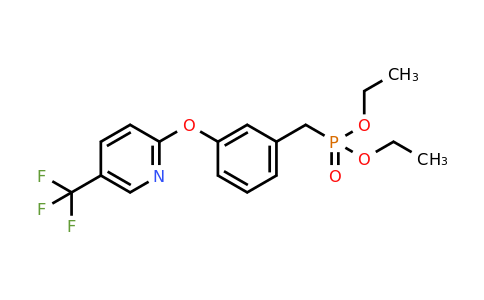 1020325-38-5 | Diethyl (3-((5-(trifluoromethyl)pyridin-2-yl)oxy)benzyl)phosphonate