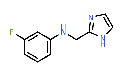 1020670-43-2 | 3-Fluoro-N-(1h-imidazol-2-ylmethyl)aniline