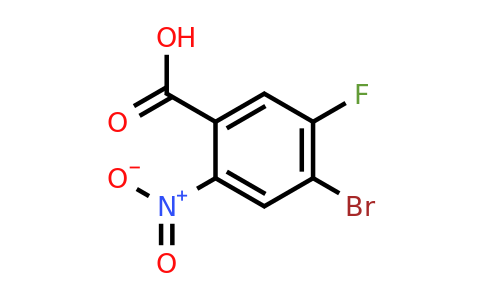 1020717-99-0 | 4-Bromo-5-fluoro-2-nitrobenzoic acid