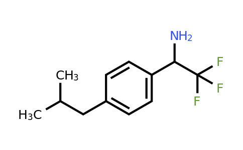 1020918-61-9 | 2,2,2-Trifluoro-1-(4-isobutylphenyl)ethan-1-amine
