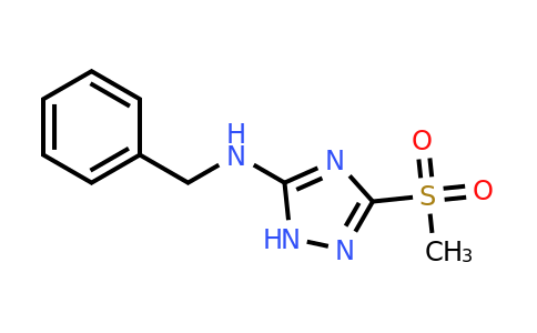 1020966-14-6 | N-Benzyl-3-methanesulfonyl-1h-1,2,4-triazol-5-amine