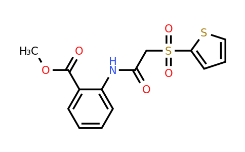 1020970-24-4 | Methyl 2-(2-(thiophen-2-ylsulfonyl)acetamido)benzoate
