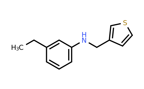 1020975-94-3 | 3-Ethyl-N-(thiophen-3-ylmethyl)aniline