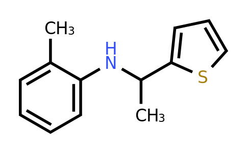 1020989-45-0 | 2-Methyl-N-(1-(thiophen-2-yl)ethyl)aniline