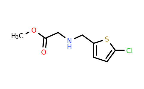 1021000-80-5 | Methyl ((5-chlorothiophen-2-yl)methyl)glycinate
