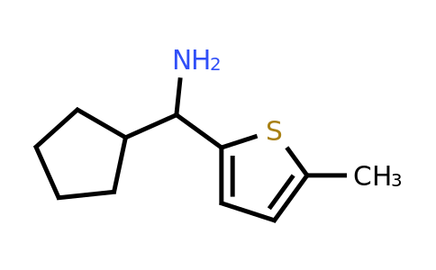 1021007-25-9 | Cyclopentyl(5-methylthiophen-2-yl)methanamine