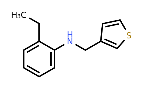1021043-82-2 | 2-Ethyl-N-(thiophen-3-ylmethyl)aniline