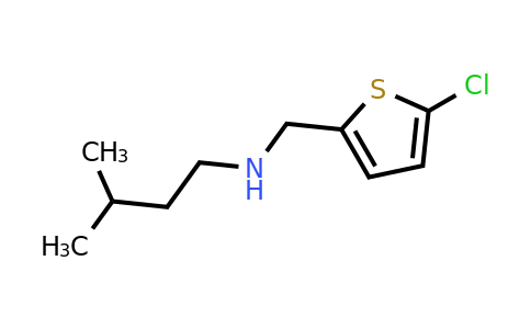 1021100-90-2 | n-((5-Chlorothiophen-2-yl)methyl)-3-methylbutan-1-amine