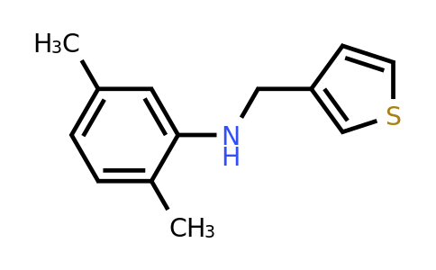 1021132-84-2 | 2,5-Dimethyl-N-(thiophen-3-ylmethyl)aniline