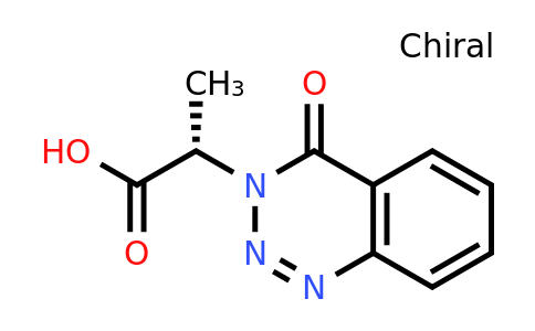 102118-00-3 | (S)-2-(4-Oxobenzo[d][1,2,3]triazin-3(4h)-yl)propanoic acid